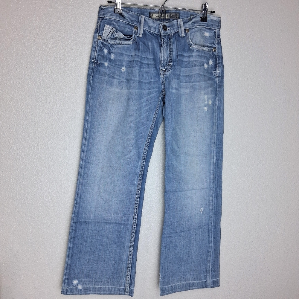 BKE Womens Carter Style Light Wash Jeans Size 29R